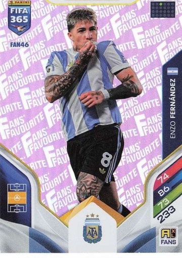 FAN46 (pink) Enzo Fernández (Argentina) (PF365AXL26)