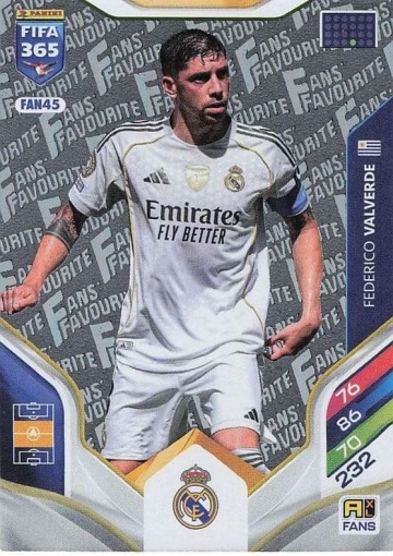FAN45 Federico Valverde (Real Madrid C.F.) (PF365AXL26)