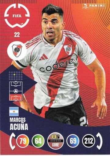 022.  Marcos Acuña (CA River Plate) (PAXLCWC25)