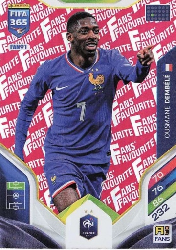 FAN91 (rot) Ousmane Dembélé (France) (PF365AXL26)