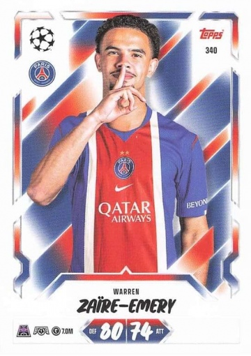 340 Warren Zaïre-Emery (Paris Saint-Germain) (MACL2627)
