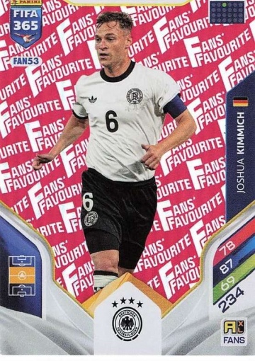 FAN53 (rot) Joshua Kimmich (Germany) (PF365AXL26)