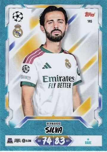 145Rare Bernardo Silva (Real Madrid CF) (MACL2627)