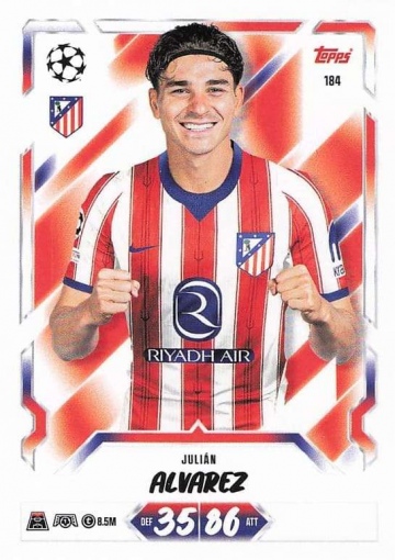 184 Julián Álvarez (Atlético de Madrid) (MACL2627)