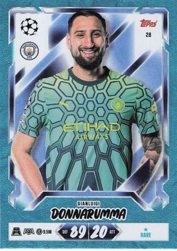 028Rare Gianluigi Donnarumma (Manchester City) (MACL2627)
