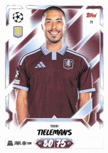 071 Youri Tielemans (Aston Villa) (MACL2627)