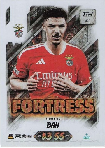 332 Alexander Bah (SL Benfica) - Fortress  ★ Rare (MACL2627)