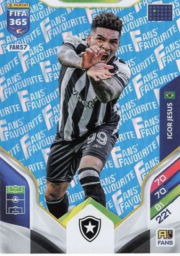 FAN57 (blau) Igor Jesus (Botafogo) (PF365AXL26)