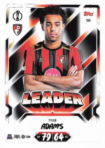 104 Tyler Adams (AFC Bournemouth) - Leader (MACL2627)