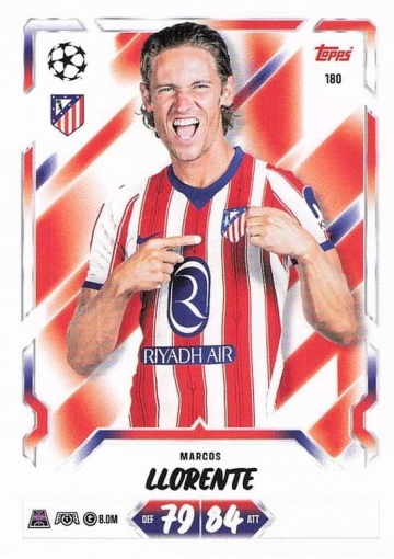 180 Marcos Llorente (Atlético de Madrid) (MACL2627)
