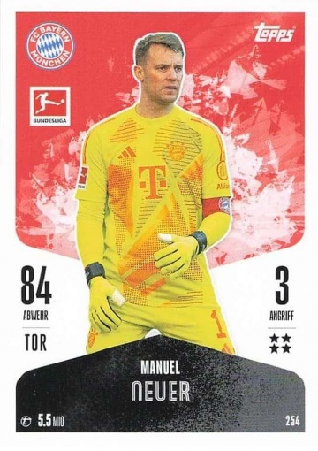 254 Manuel Neuer ( MABL24/25 )
