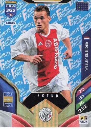 FAN35 (blau) Wesley Sneijder (AFC Ajax) - Legend (PF365AXL26)