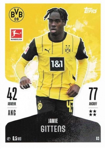 083 Jamie Gittens ( MABL24/25 )