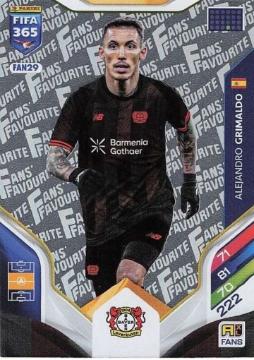 FAN29 Alejandro Grimaldo (Bayer 04 Leverkusen) (PF365AXL26)