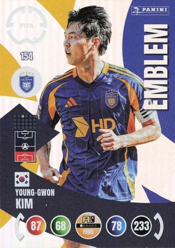 154.  Emblem / Young-Gwon Kim (Ulsan HD FC) (PAXLCWC25)