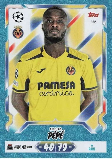 162Rare Nicolas Pépé (Villarreal CF) (MACL2627)