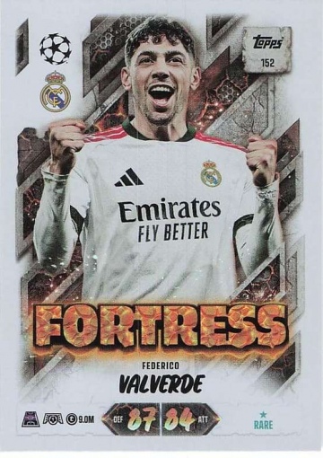 152 Federico Valverde (Real Madrid CF) - Fortress  ★ Rare (MACL2627)