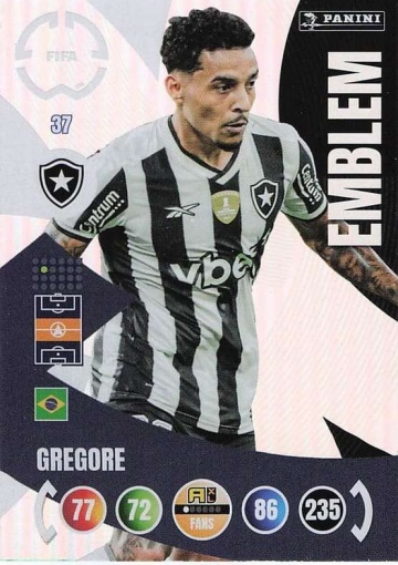 037.  Emblem / Gregore (Botafogo FR) (PAXLCWC25)