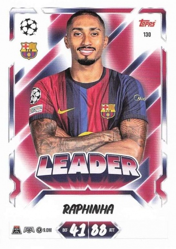 130 Raphinha (FC Barcelona) - Leader (MACL2627)