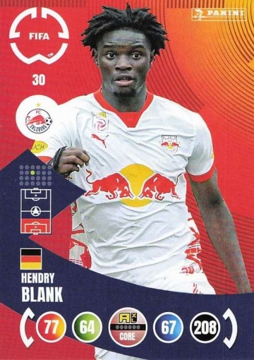 030.  Hendry Blank (FC Red Bull Salzburg) (PAXLCWC25)