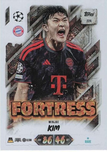 224 Min-jae Kim (FC Bayern München) - Fortress  ★ Rare (MACL2627)